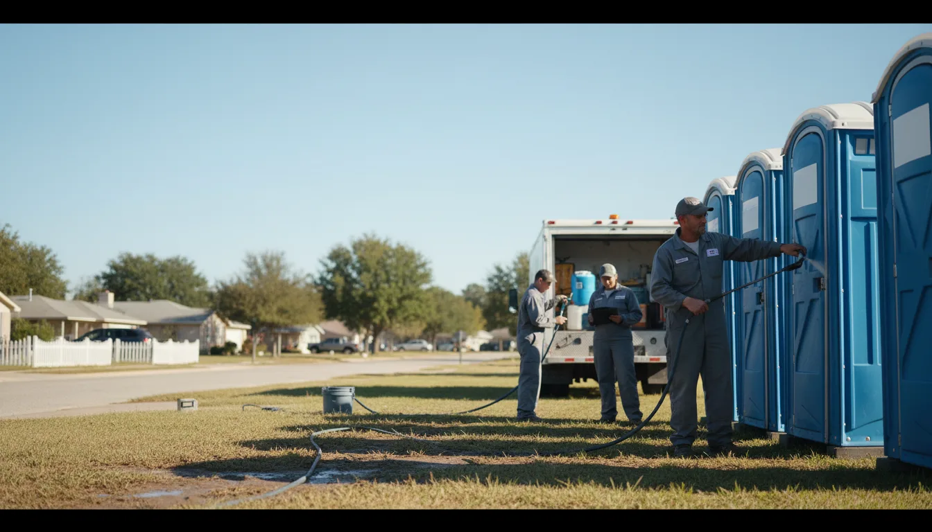 Long-Term Portable Toilet Rental in Buckholts, TX near me